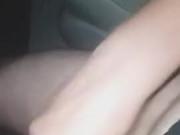 Masturbating and Cumshot on Public Toilet at Night