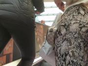 Candid arab teen ass