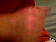 Teenage Chad Frost jacking off dick before cumshot