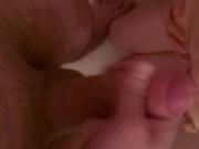 Blowjob with cum in mouth