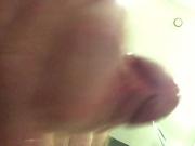 Masturbation and ejaculation on smartphone