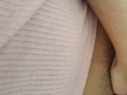 local bitch plays with her pussy