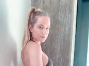 cumming on my ex's boobs