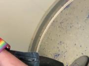 Pissing in the Train Toilet