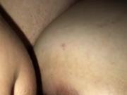 BBW wife from behind
