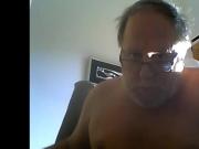 grandpa stroke on webcam