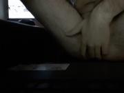 jerking my cock and ass