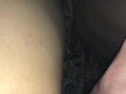 Cum over my ass