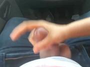 Turkish Blonde Blowjob in the car