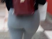 Grey spandex booty pt2