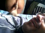 socando o dedo na empregada