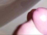 Cum in bathroom