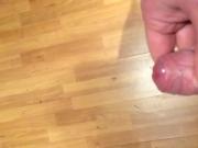 Kitchen cumshot