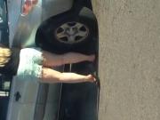 Romber shorts chubby ass