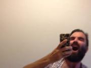 Hairy bear mirror cum