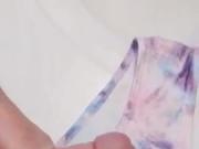 cumming on dirty panties