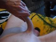 Playing with my cock
