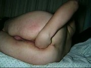 Fisting my fat ass