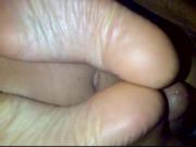Sucking my GF yummy gorgeous toes