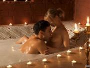 Erotic Blonde MILF and Indian Lover