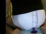 Diapered and Bum plug