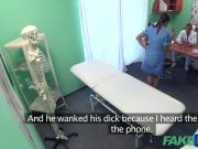 FakeHospital Doctor prank calls his sexy nurse with big tits