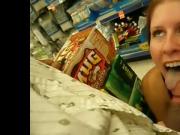 Blow job at the supermarket