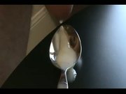 Thick Cum Load Into a Spoon