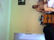Wife caught husband masturbating