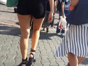 Turkish Young girl shorts and ass