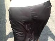 SDRUWS2 - Fat butt panty line on the street