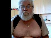 grandpa bear cum on cam