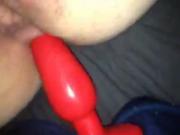 red butt plug