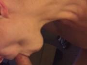 Kneel and suck