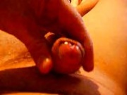 Hard dick with cum