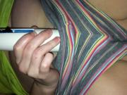 Wifey soaking wet masturbating before sex!