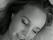 Hot teen dance and playback