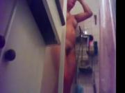 23 yo huge tits hidden spy voyeur cam bathroom shower