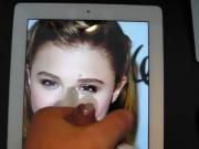 Cum on Chloe Moretz #1