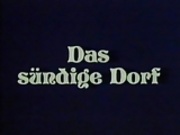 vintage 70s german - Das suendige Dorf - cc79