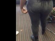 Black Girl Amazing Booty Candid