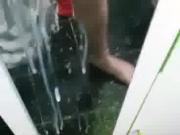 18yo cum on mirroir