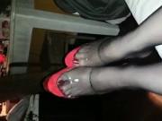 red shoes