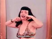 Sensitive Belly Dance of a Hot Pornstar 1950s Vintage