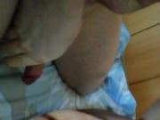 Slut Biggi gets double creampie