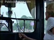 Very COOL video of PUBLIC sex in a BUS