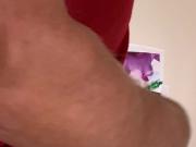 Blonde teen getting nailed by senior and cheating her man