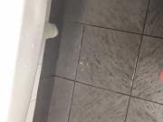 Messy Public Restroom Piss