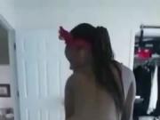 Bowling ball ass cheeks on bbc