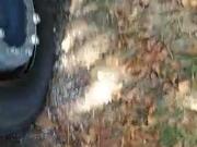 flashing around my truck naked